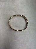14K Gold Lab Grown Diamond Statement Wave Bracelet Ferkos Fine Jewelry