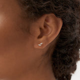 14k Unique Double Marquise Diamond Studs Ferkos Fine Jewelry