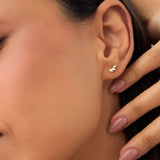 14k Marquise Shaped Diamond Mini Ear Climber Ferkos Fine Jewelry