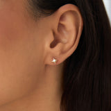 14k Northstar Diamond Studs Ferkos Fine Jewelry