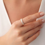 14k Step Baguette Diamond Ring Ferkos Fine Jewelry