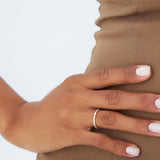 14k Bar Setting Baguette Diamond Eternity Ring Ferkos Fine Jewelry