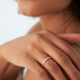 14k Bar Setting Baguette Diamond Eternity Ring Ferkos Fine Jewelry