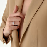 1.00 ctw 14k 4 Prong Basket Setting Round Lab Grown Diamond Engagement Ring - Kate Ferkos Fine Jewelry