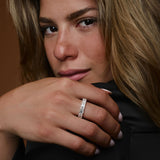 4.5 ctw 14k Prong Setting Full Eternity Emerald Lab Grown Diamond Ring - Norah  Ferkos Fine Jewelry
