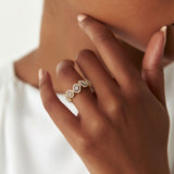 14K Gold Multi-Shaped Diamond Band Ferkos Fine Jewelry