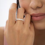 14k 0.50 ctw Illusion Setting Wedding Ring Ferkos Fine Jewelry