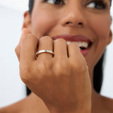 1.6 ctw 14k East to West Setting Full Eternity Baguette Lab Grown Diamond Ring - Layla Ferkos Fine Jewelry