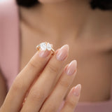 2.05 ctw 14k Toi et Moi Pear Shaped Lab Grown Diamond Ring - Ayla Ferkos Fine Jewelry