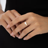 1.00 ctw 14k Emerald Cut Lab Grown Diamond Ring - Remi Ferkos Fine Jewelry