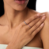 14k Ruby and Diamond Prong Setting Ring Ferkos Fine Jewelry