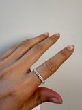 14K Gold Shared Prong Diamond Anniversary Band
