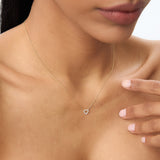 14K Gold Tiny Diamond Heart Necklace Ferkos Fine Jewelry