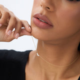 14K Gold Classic Trio Diamond Necklace Ferkos Fine Jewelry