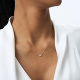 14K Gold Classic Trio Diamond Necklace Ferkos Fine Jewelry