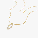 14k Diamond Hamsa Necklace Ferkos Fine Jewelry