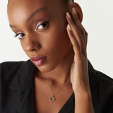 14k Diamond and Emerald Clover Necklace Ferkos Fine Jewelry