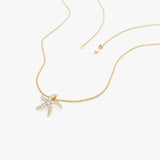 14k Gold Diamond Starfish Charm Pendant Ferkos Fine Jewelry