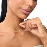 14K Gold Citrine Butterfly Necklace Ferkos Fine Jewelry