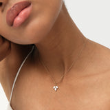 14K Pear Lab Grown Diamond Necklace - Banu Ferkos Fine Jewelry