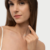 14K Marquise Lab Diamond Necklace - Hera Ferkos Fine Jewelry