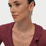 14k Bold Diamond Cross Necklace Ferkos Fine Jewelry