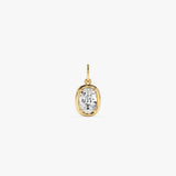 1 CTW 14k Cushion Cut Lab Grown Diamond Pendant Necklace - Karri Ferkos Fine Jewelry