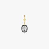 2 CTW 14K Vintage Inspired Elongated Cushion Cut Lab Grown Diamond Charm - Mabel Ferkos Fine Jewelry
