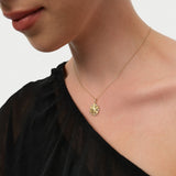 14k Unique Diamond Sunburst Charm Ferkos Fine Jewelry