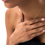 14K Aries Zodiac Charm Necklace Ferkos Fine Jewelry