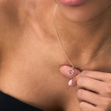 14K Cancer Zodiac Charm Necklace Ferkos Fine Jewelry