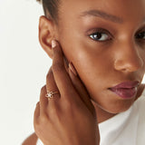 14k Diamond Flower Ring Ferkos Fine Jewelry