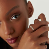 14k Unique Design Glamorous Diamond Ring Ferkos Fine Jewelry