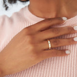 14k Full Eternity Flush Setting Round Diamond Band Ferkos Fine Jewelry