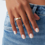 14k Asscher Cut Full Eternity Flush Setting Diamond Band Ferkos Fine Jewelry