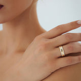 14k Diamond Diamond Edge Wedding Band Ferkos Fine Jewelry