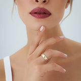 14k Diamond Diamond Edge Wedding Band Ferkos Fine Jewelry