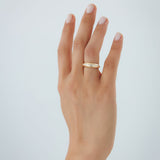 14k Gold Diamond Dome Balloon Ring Ferkos Fine Jewelry