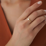 14k Diamond Clover Ring Ferkos Fine Jewelry