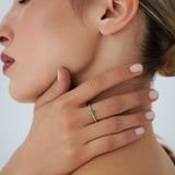 14k Emerald Clover Ring Ferkos Fine Jewelry