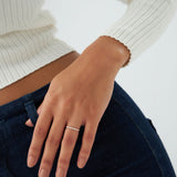 14k Gold Shared Prong Graduating Diamond Wedding Ring Ferkos Fine Jewelry