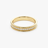 14k Milgran Full Eternity Diamond Ring Ferkos Fine Jewelry