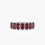 14k Oval Shaped Basket Setting Ruby Ring Ferkos Fine Jewelry