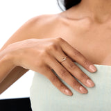 14k Love Knot Diamond Ring Ferkos Fine Jewelry