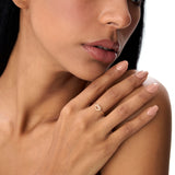 14k Love Knot Diamond Ring Ferkos Fine Jewelry