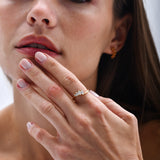 14k Modern Marquise Diamond Cluster Ring Ferkos Fine Jewelry