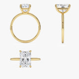 2.00 Ctw 14k Radiant Cut Prong Setting Lab Grown Diamond Engagement Ring – Corinne Ferkos Fine Jewelry