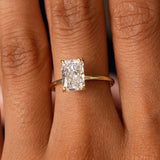 2.00 Ctw 14k Radiant Cut Prong Setting Lab Grown Diamond Engagement Ring – Corinne Ferkos Fine Jewelry