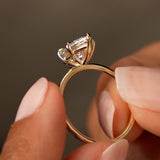 2.00 Ctw 14k Marquise Shape Prong Setting Lab Grown Diamond Engagement Ring – Verity Ferkos Fine Jewelry
