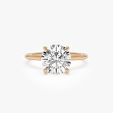 2.00 Ctw 14k Round Brilliant Prong Setting Lab Grown Diamond Engagement Ring – Rosalind Ferkos Fine Jewelry